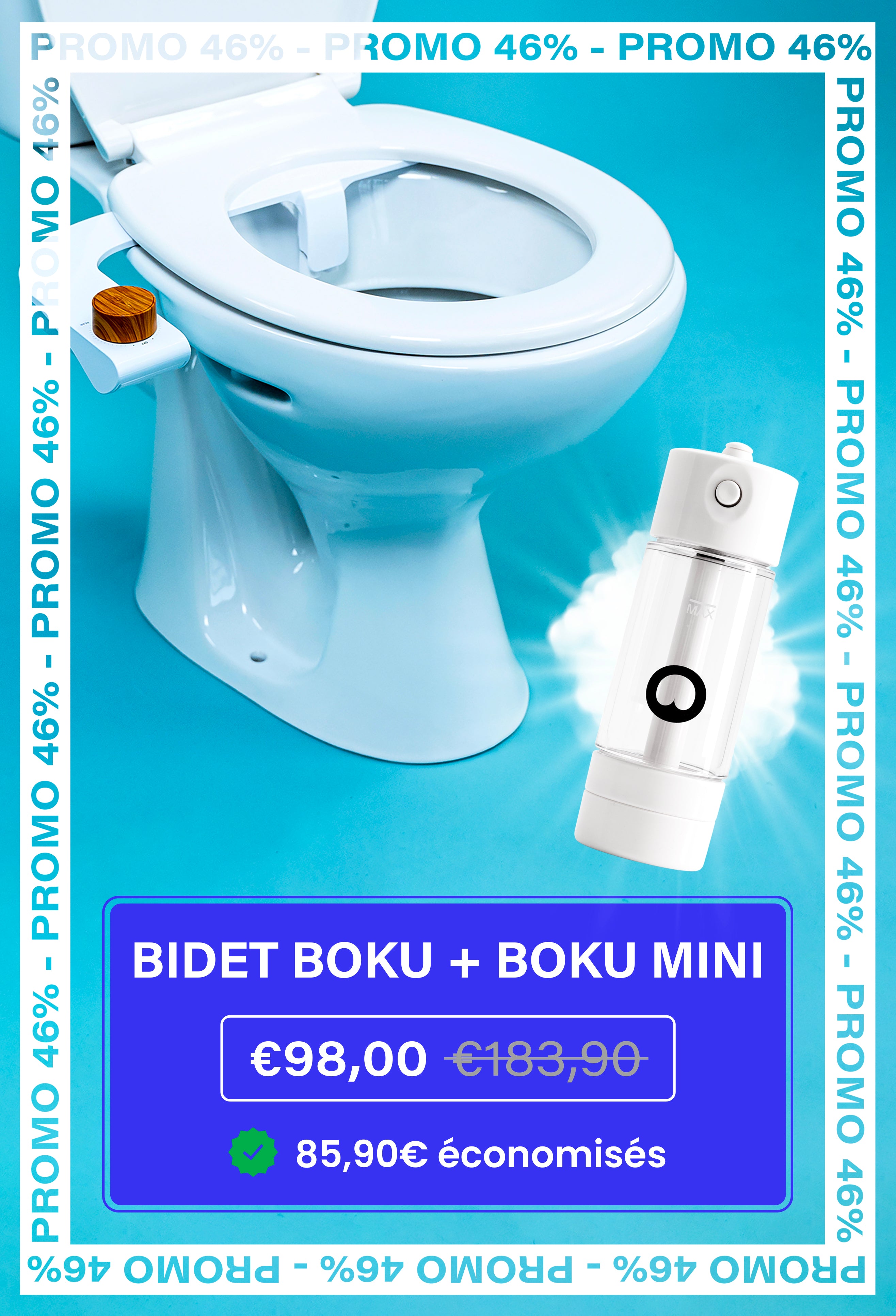 Abattant WC japonais bidet cuvette sans papier toilette eau chaude froide